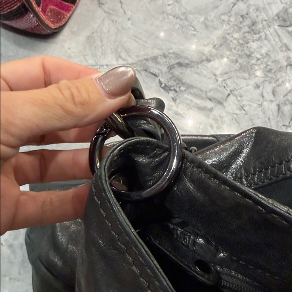 Michael Kors Metallic Hobo Bag - Picture 7 of 8